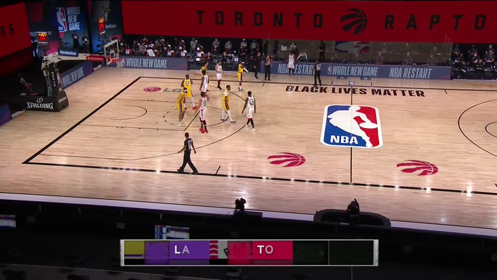 Los Angeles Lakers @ Toronto Raptors 01 Aug 2020