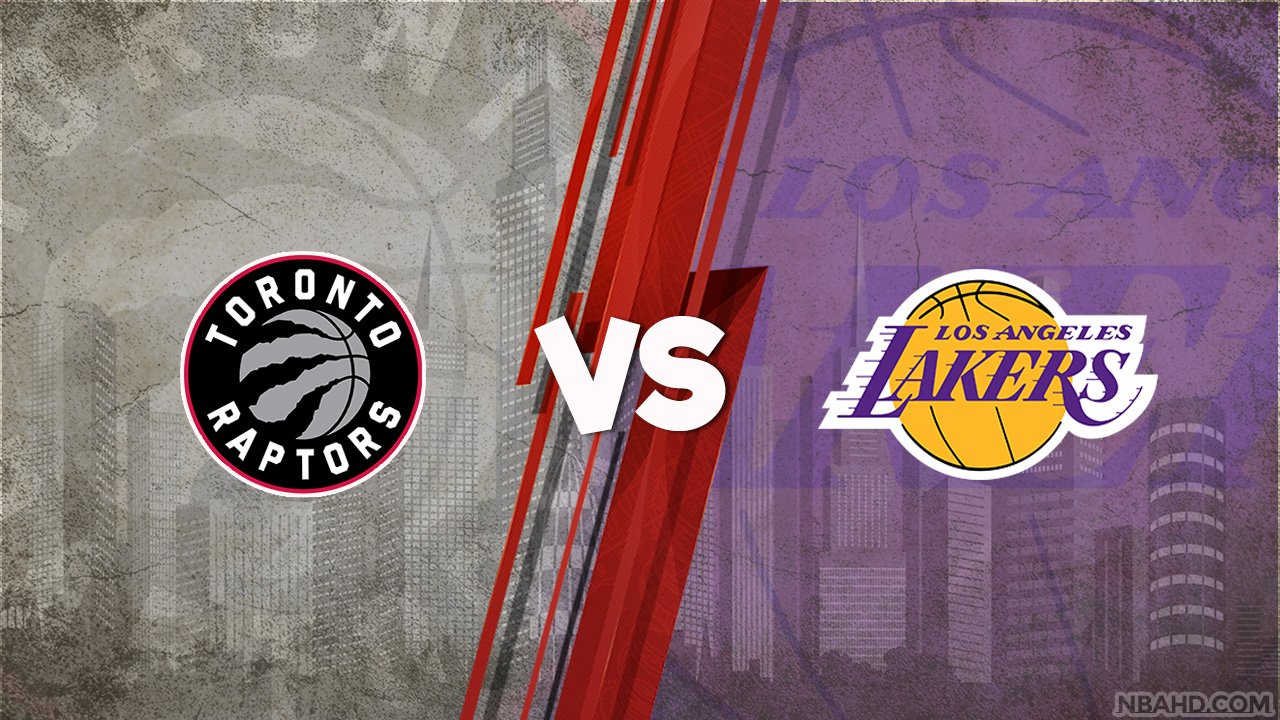 Raptors vs Lakers - May 02, 2021