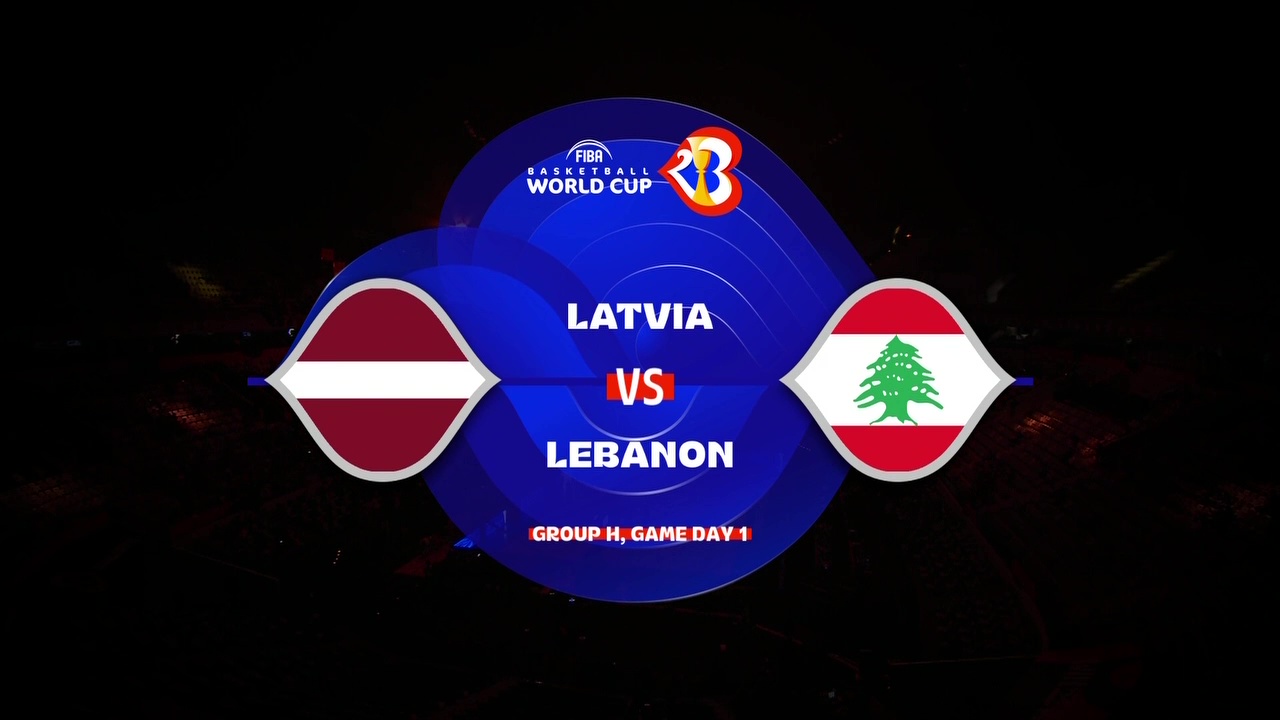 Latvia vs Lebanon - August 25, 2023