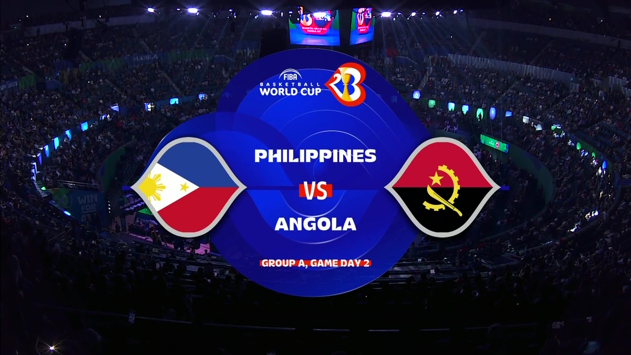Philippines vs Angola - August 27, 2023