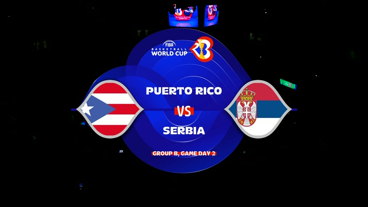 Puerto Rico vs Serbia - August 28, 2023